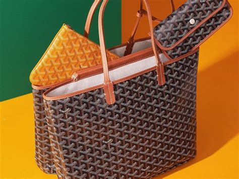 goyard tote pictures|goyard tote knockoff.